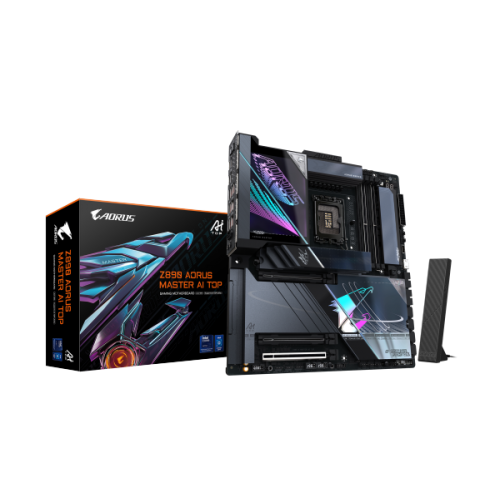 לוח אינטל דור 15 GIGABYTE Z890 AORUS MASTER AI TOP E-ATX WIFI7